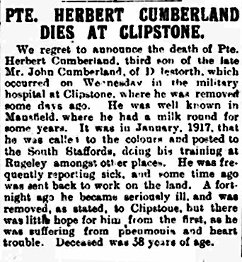 Private Herbert Cumberland art1