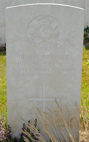 Private William Day grave