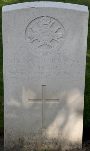 Sergeant William Henry Day grave
