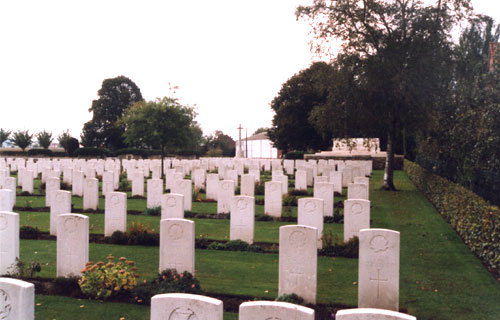 Dickebusch New Military Cemetery, Belgium.