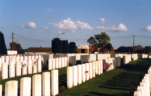 Dochy Farm New British Cemetery, Belgium.