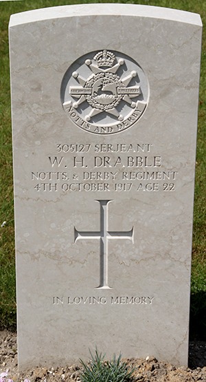 Sergeant William Henry Drabble grave