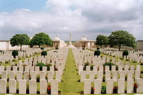 Dud Corner Cemetery, Loos, France.