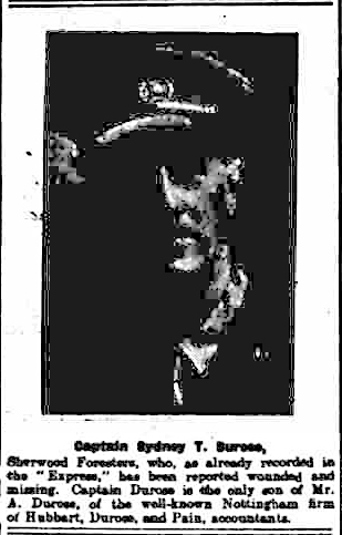 Captain Sydney Truman Durose article