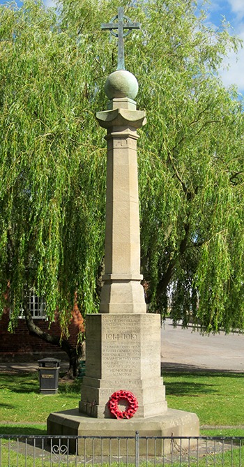 East Leake Memorial Cross, East Leake, Nottinghamshire.