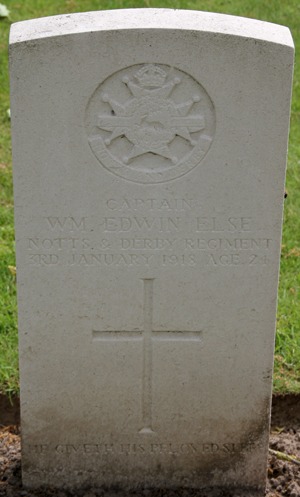 Captain William Edwin Else grave