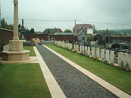 Erquelinnes Communal Cemetery, Belgium. 