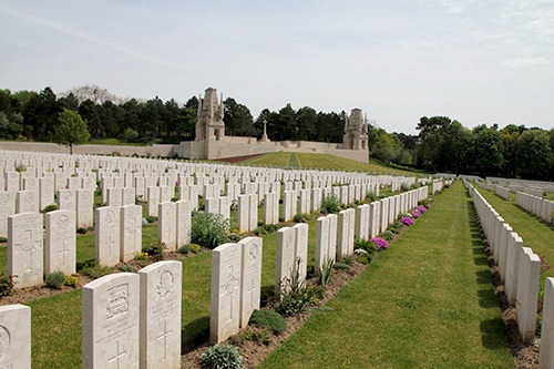 Etaples Military Cemetery, France.