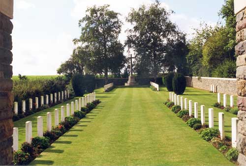 Feuchy Chapel British Cemetery, Wancourt, France.