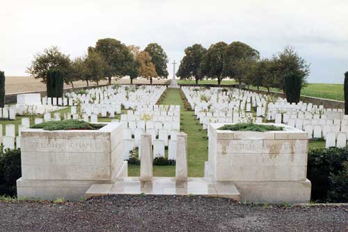  Feuchy Chapel British Cemetery, Wancourt, France.