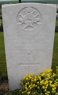 Company Sergeant Major George Fitzwilliam grave