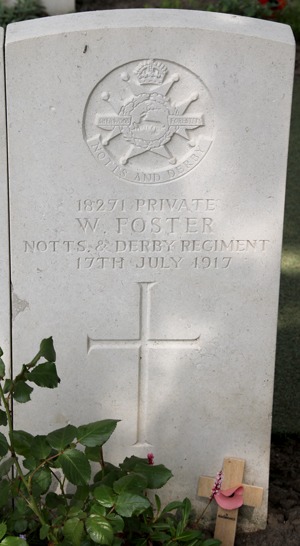 Private William Foster grave