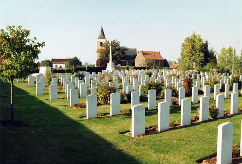 Fouquieres Churchyard Extension, France.