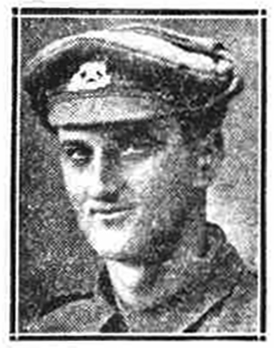 Lance Corporal Percy Fretwell