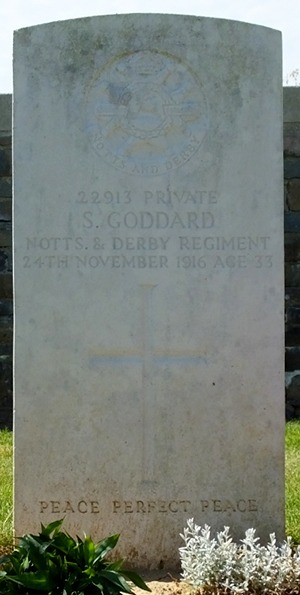 Private Samuel Goddard