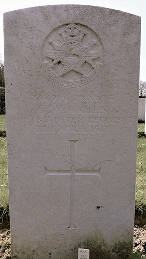 Private Charles Walter Green