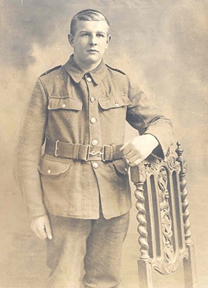 Private Cecil Hackett