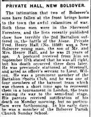 Private Frederick Henry Hall art1