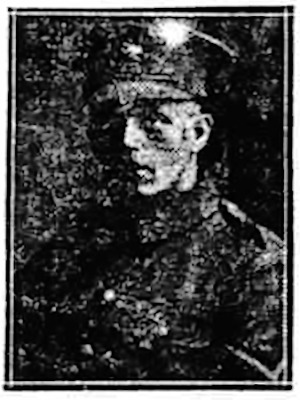 Private John Thomas Hallam