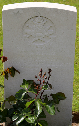 Private Charles Henry Hames grave