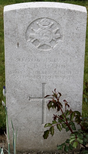 Private Clement Douglas Hand grave