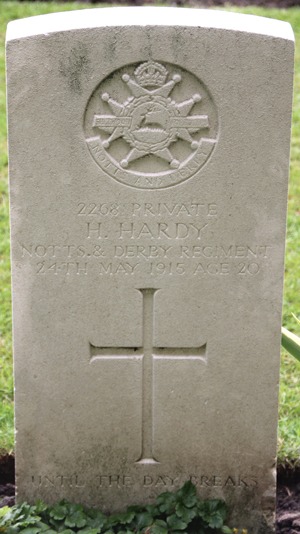 Private Thomas Hardy grave