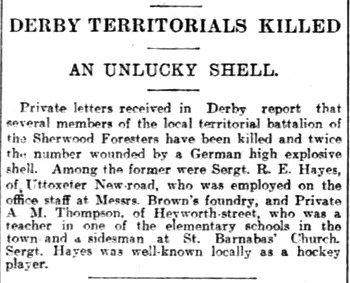 Sergeant Ralph Ecob Hayes art1