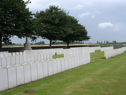 Haynecourt British Cemetery, France.