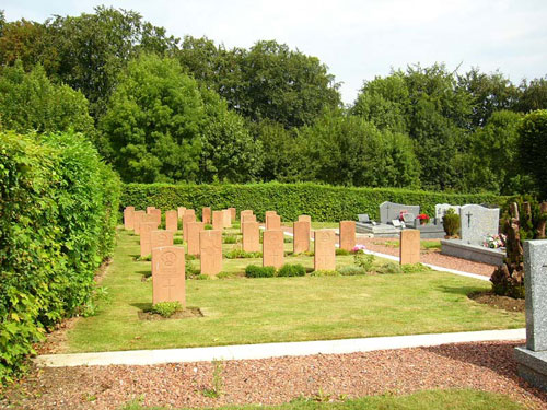 Hem Communal Cemetery, Somme, France.