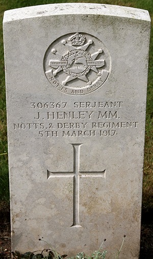 Sergeant Joseph Henley grave
