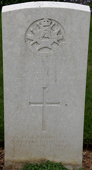 Private John Hersey grave