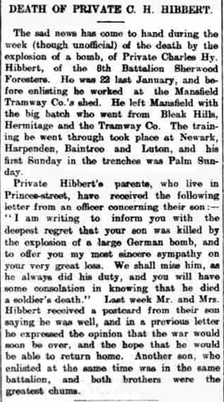 Private Charles Henry Hibbert art3