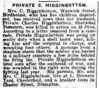 Private Charles Higginbottom art1