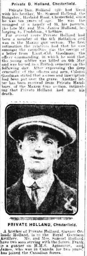 Private Daniel Holland art1