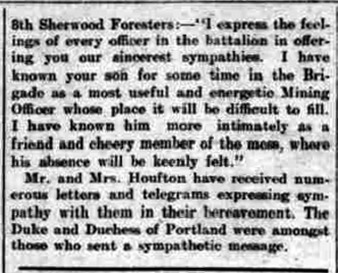 Lieutenant Charles Morley Houfton