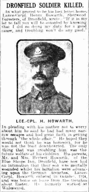 Lance Corporal Henry Howarth art1