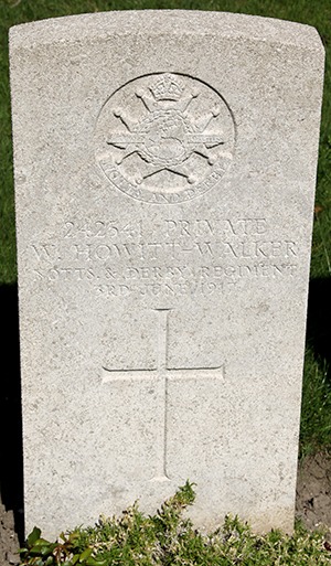 Private William Howitt-Walker grave
