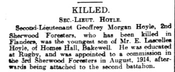 Lieutenant Geoffrey Morgan Hoyle art1