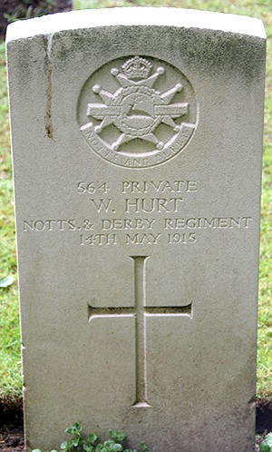 Private William Hurt grave