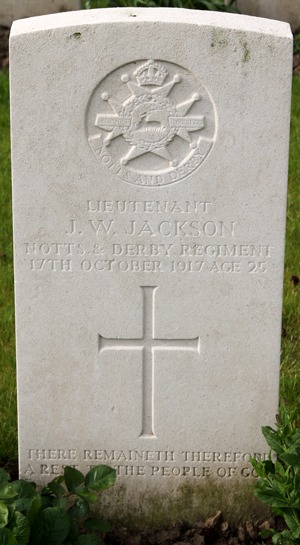 Lieutenant John William Jackson grave