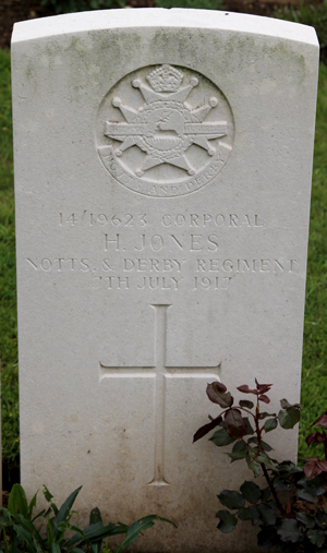 Corporal H. Jones grave