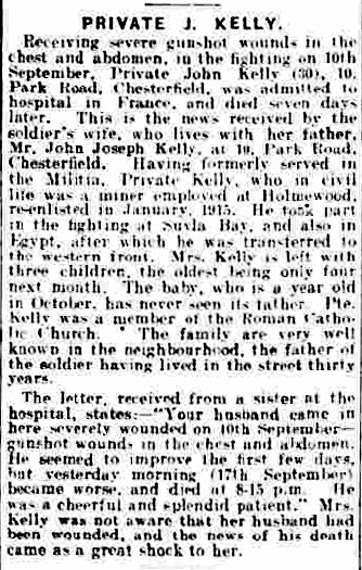 Private John Kelly grave