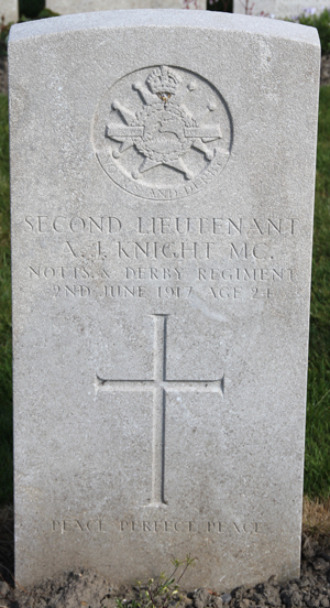 Second Lieutenant Albert James Knight