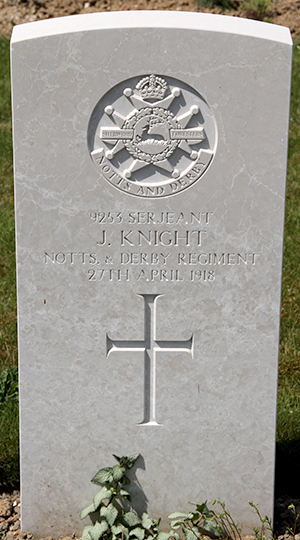 Sergeant J. Knight grave