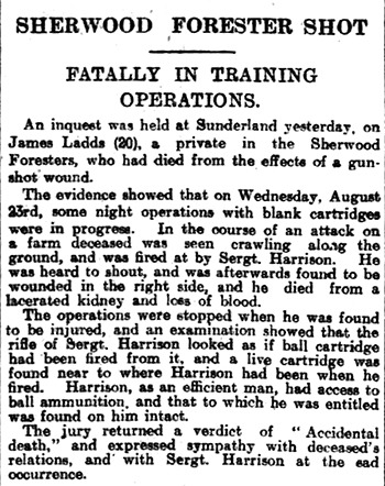 Private James Ladds art