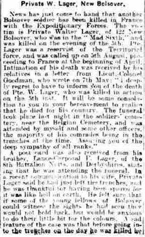 Private Walter Lager art1