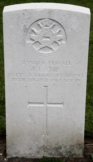 Private John Lamb grave