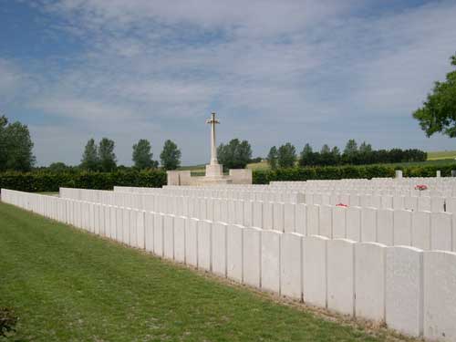 La Neuville British Cemetery, Corbie, France.