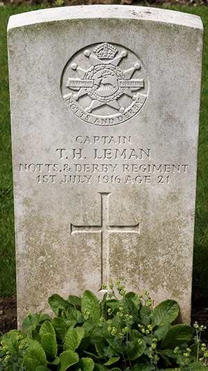 Captain T. H. Leman grave