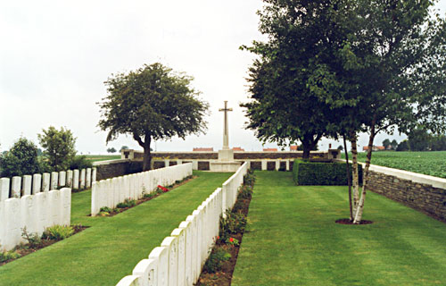 Locre Hospice Cemetery, Belgium.
